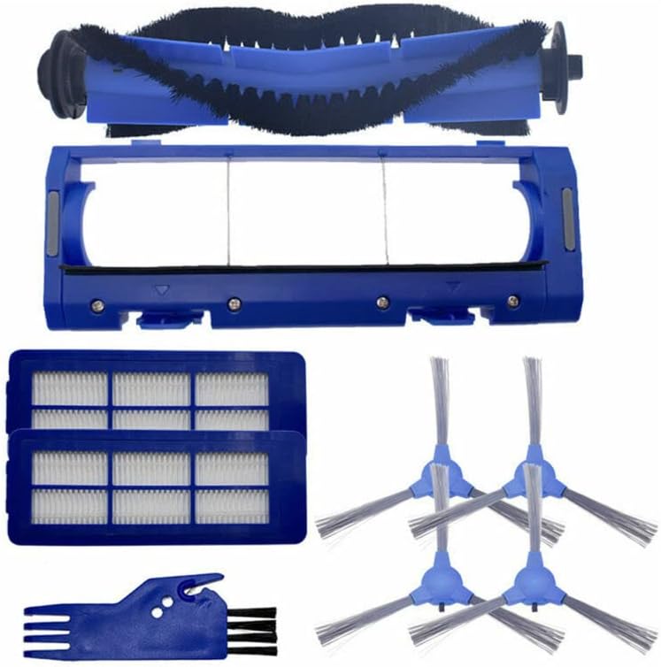 Fit for Eu-fy Robo-Vac 11S/11S Max 30C 15C 35C Vacuum Filter Brush Replacement Parts (L1 9PCS/Set,Fit For Eu-fy 11S Max/15C Max/30C Max)