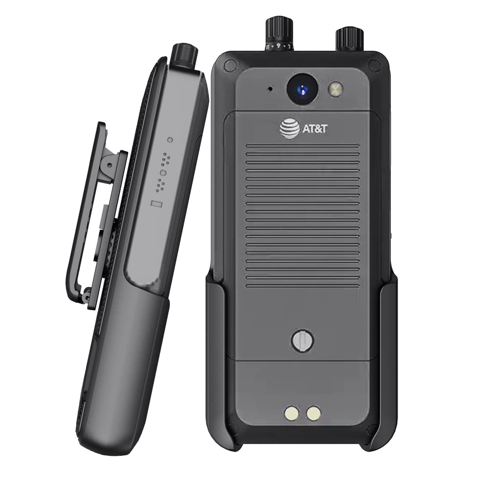 BELTRONSonim XP5Plus Slide-in Belt Clip Holder, Heavy Duty Rotating Belt Clip Holster for Sonim XP5 Plus XP5900 (AT&T FirstNet) - Supports 2.25" Wide Duty Belt