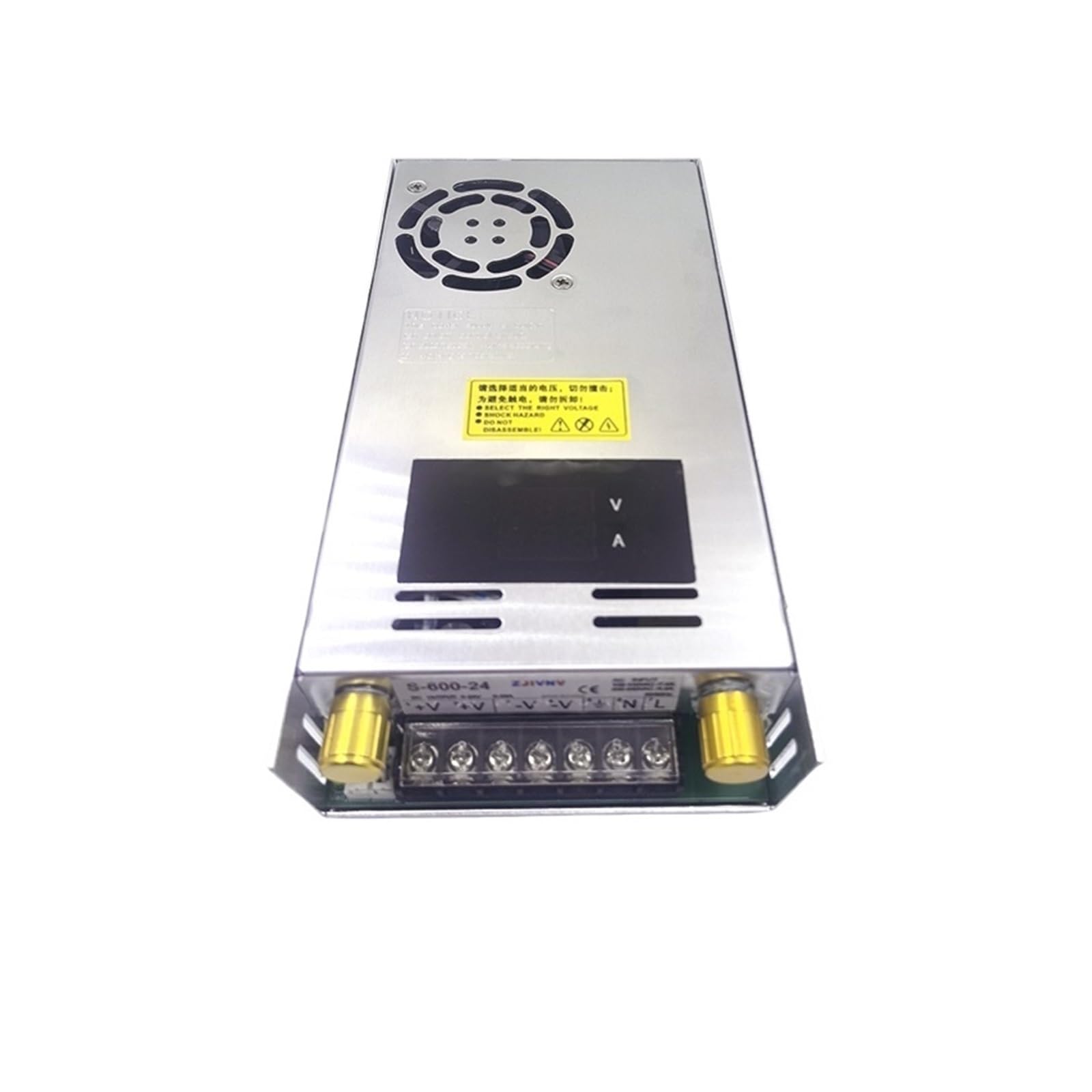 JJKKOZVQF 600W Voltage and Current Adjustable Switching Power Supply with Dual Display Screen Constant Voltage and Current 12V 24V 36V 48V(0-36V 0-16.6A)