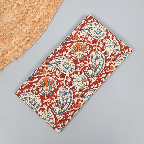 Image of Scarf For Girls 100% Pure Cotton Hand Block Printed Square