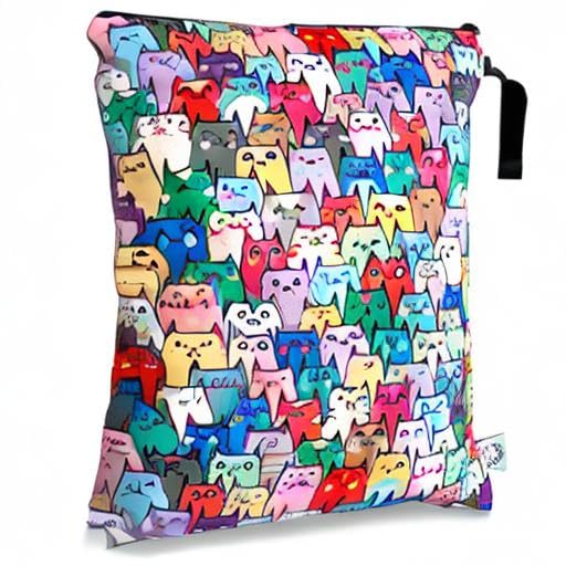 Miniatura 8 de FLOCK THREE Bolsa de pañales lavable y reutilizable para artículos de aseo personal y húmedos y secos resistentes al agua, bolsa de viaje para