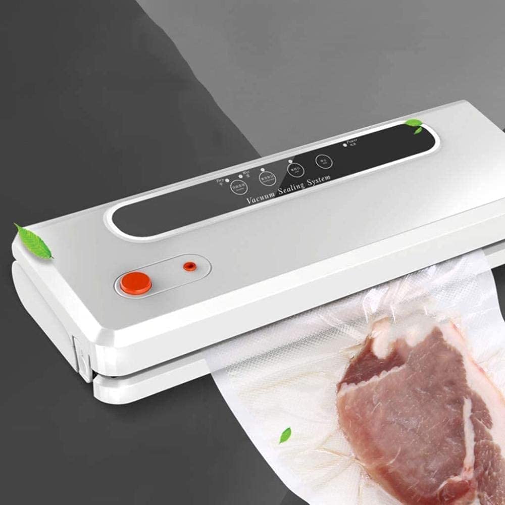 Sellador de Bolsas Selladora al Vacio Sellador al Vacío Selladora automática de alimentos para la conservación de alimentos Seca y húmeda Conservación de frutas y verduras de doble uso Herramient