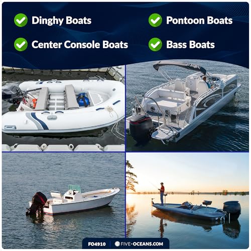 Image of Five Oceans 3 /8 inch Barb Female Fuel Line Connector Compatible with Mercury, Fits All Engine End and Tank End Male Fitting (Pre-1998) - FO4910