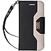 ProCase iPhone Xs/iPhone X Wallet Case, Flip Kickstand Case with Card Slots Mirror Wristlet, Folding Stand Protective Cover for 5.8 inch Apple iPhone Xs (2018) / iPhone X (2017) -Black