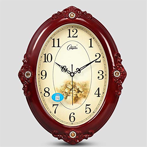 Horloge murale rétro personnalité simple au design vintage raffiné