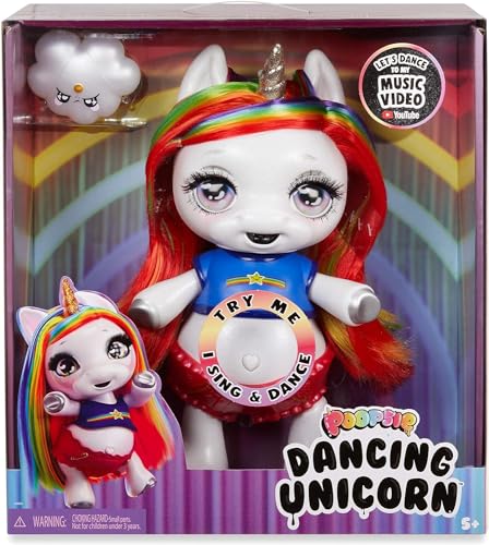 Poopsie Dancing Unicorn Rainbow Brightstar - Muñeca Unicornio Que Baila y Canta - Juguete de Pilas para Niños