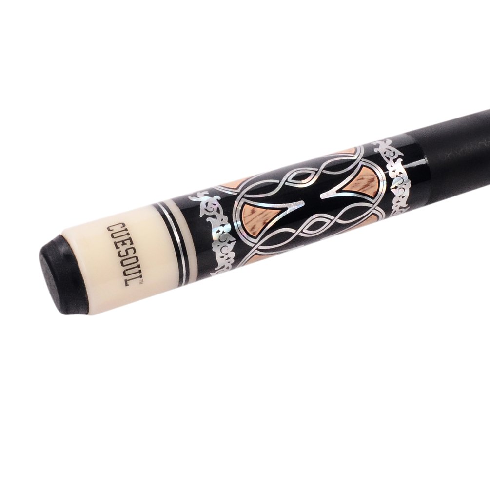 CUESOUL 57 Pulgadas Taco de Billar con 13mm Consejos Cue (CSPC027)