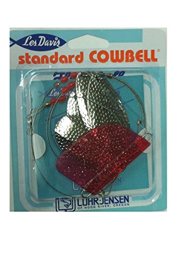 Luhr Jensen Cowbell Lake Standard Troll Hammered Nickel