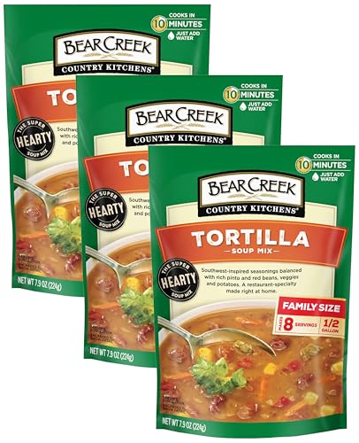 Bear Creek Soup Mix, Tortilla, 7.9 Ounce (Pack of 3)