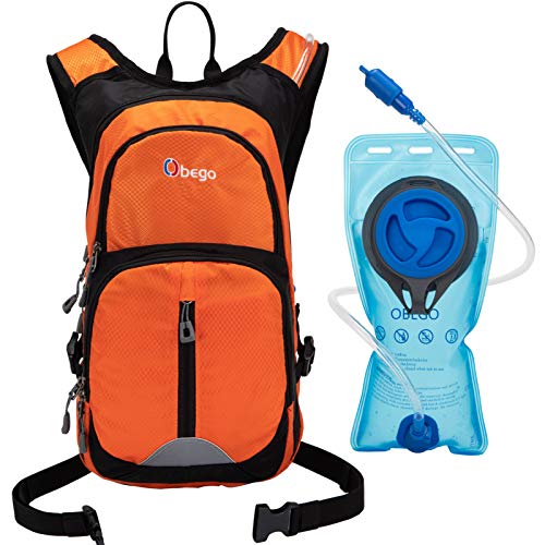 hydration bladder in regular backpack