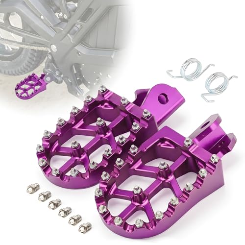 Cale Pieds Moto en Aluminium pour Eride Pro SS éliminant les glissements