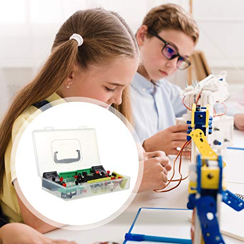 NUOBESTY Laboratório de Física Ciência Circuito Básico de Aprendizagem Kit Experimento Eletricidade