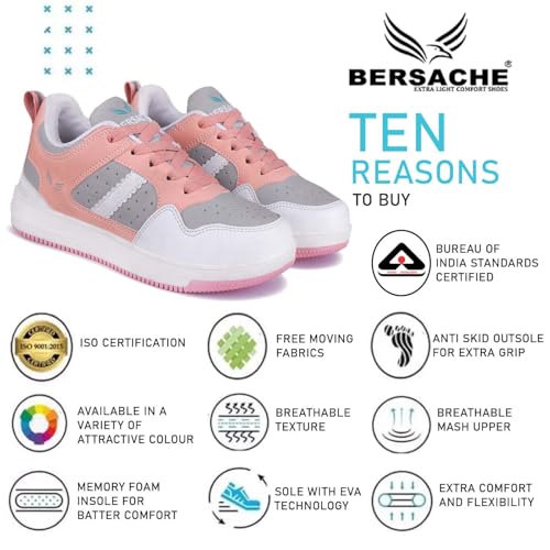 Image of BERSACHE Sneaker, Loafers,Casual With Extra Comfort Sneakers For Women