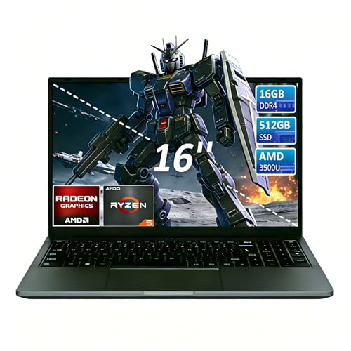 CYCLUS 16 pollici Computer portatile Gaming Laptop R5 3500U...