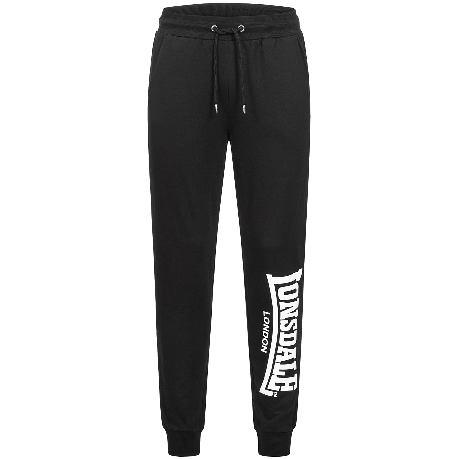 Lonsdale London Cloudy Uomo Tuta nero 80% cotone, 20% poliestere