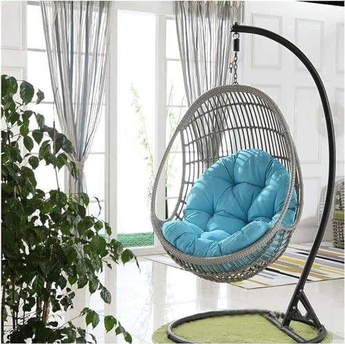 Coussins de remplacement imperméables pour fauteuil œuf de jardin et hamac suspendu confort