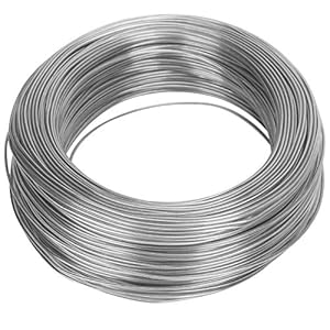 Aluminiumdraad, 2 mm aluminium gevlochten draad Handwerkdraad Flexibele metaaldraad voor handwerk voor het maken van…