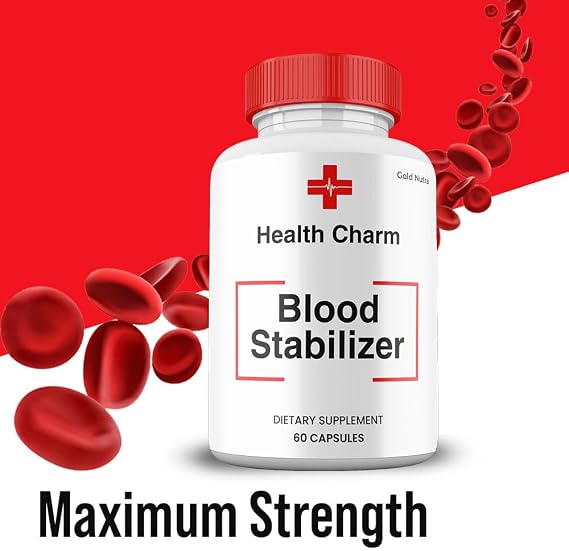 Health Charm Capsules, Premium All Natural Ingredients Blood Pills, Maximum Strength HealthCharm Supplement (5 Pack)