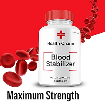 Health Charm Capsules, Premium All Natural Ingredients Blood Pills, Maximum Strength HealthCharm Supplement (5 Pack)
