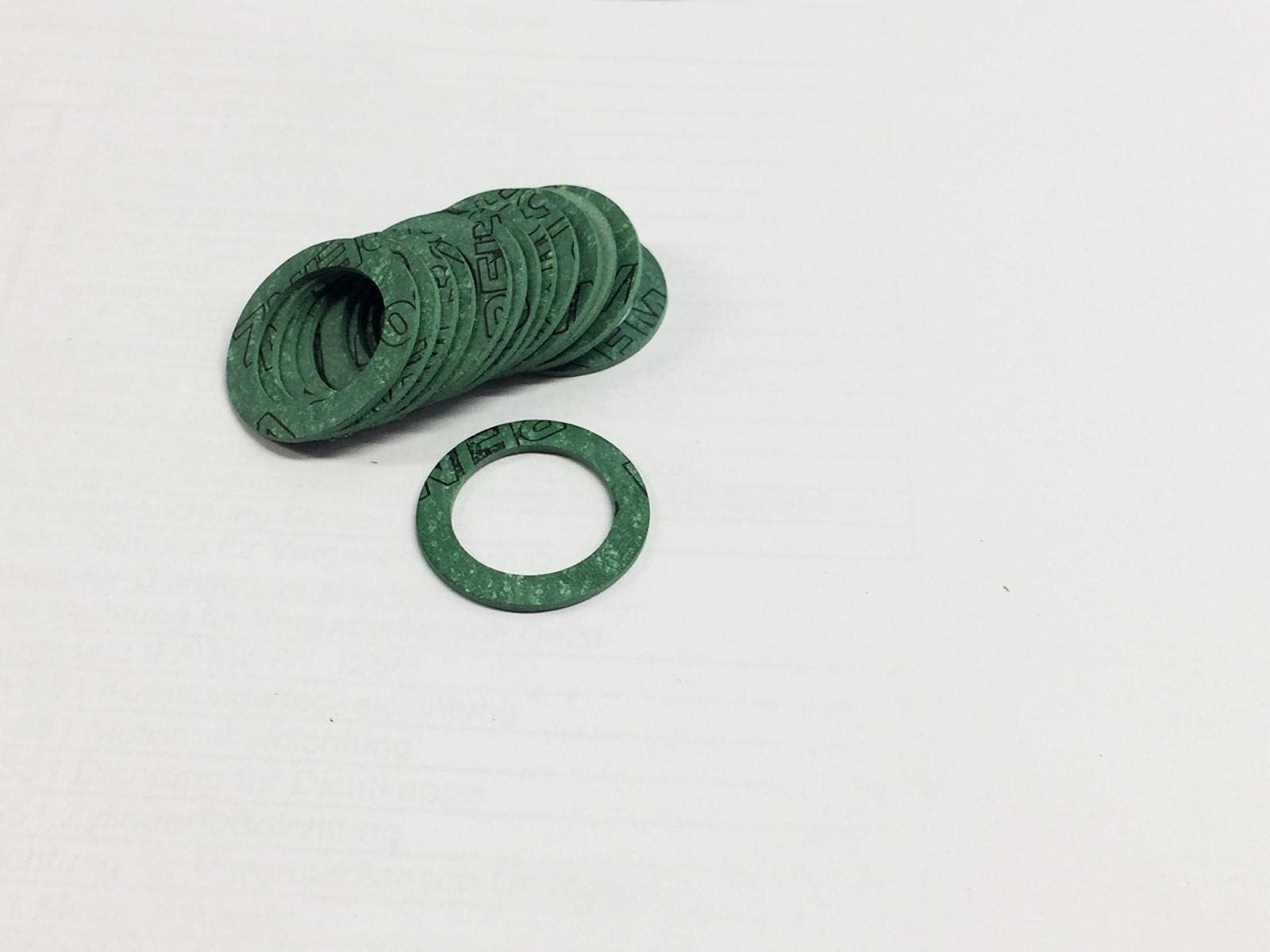 Pack of 10 3/4 Inch DN19 2 mm Flat Gasket AFM 30 23.562