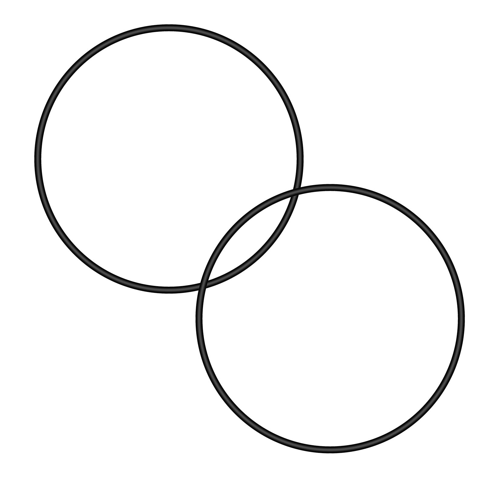 2pcs 87300400 Body O-Ring Replacement Compatible with Pentair Clean & Clear Predator EasyClean and Warrior Filter Tank Body, Nitrile Rubber Pool Filter Replacement