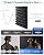Sonicism 12 Pack Pyramid Sound Proof Foam Panels with Self-Adhesive, 12" X 12" X 2" Acoustic Foam Panels of High Density, Soundproof Wall Panels Fast Expand, Sound Absorption and Decoration (Black)