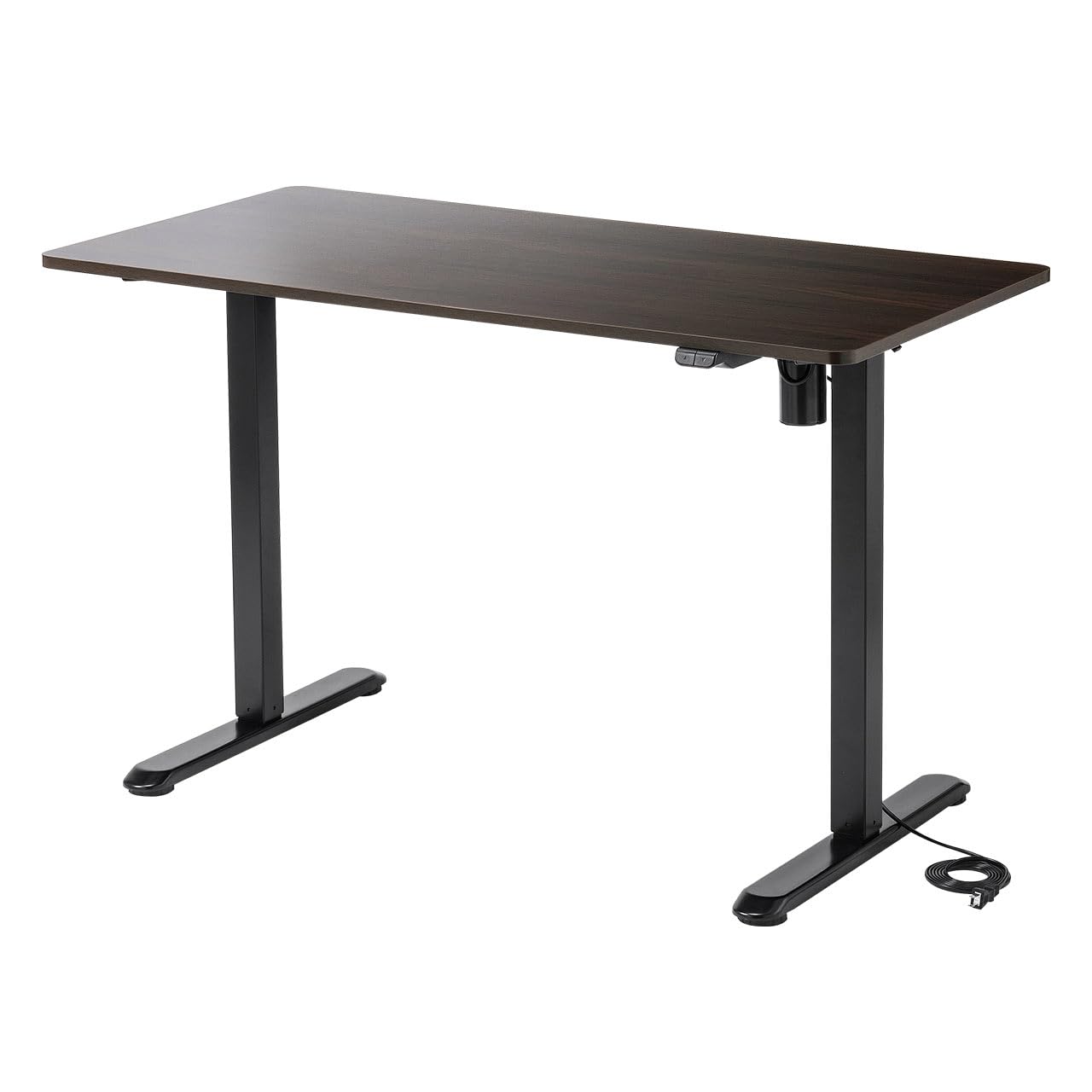 電動昇降式デスク パソコンデスク 120cm x 60cm ブラウン　新品未開封 71dYi9W9gBL.jpg_BO30,255,255,