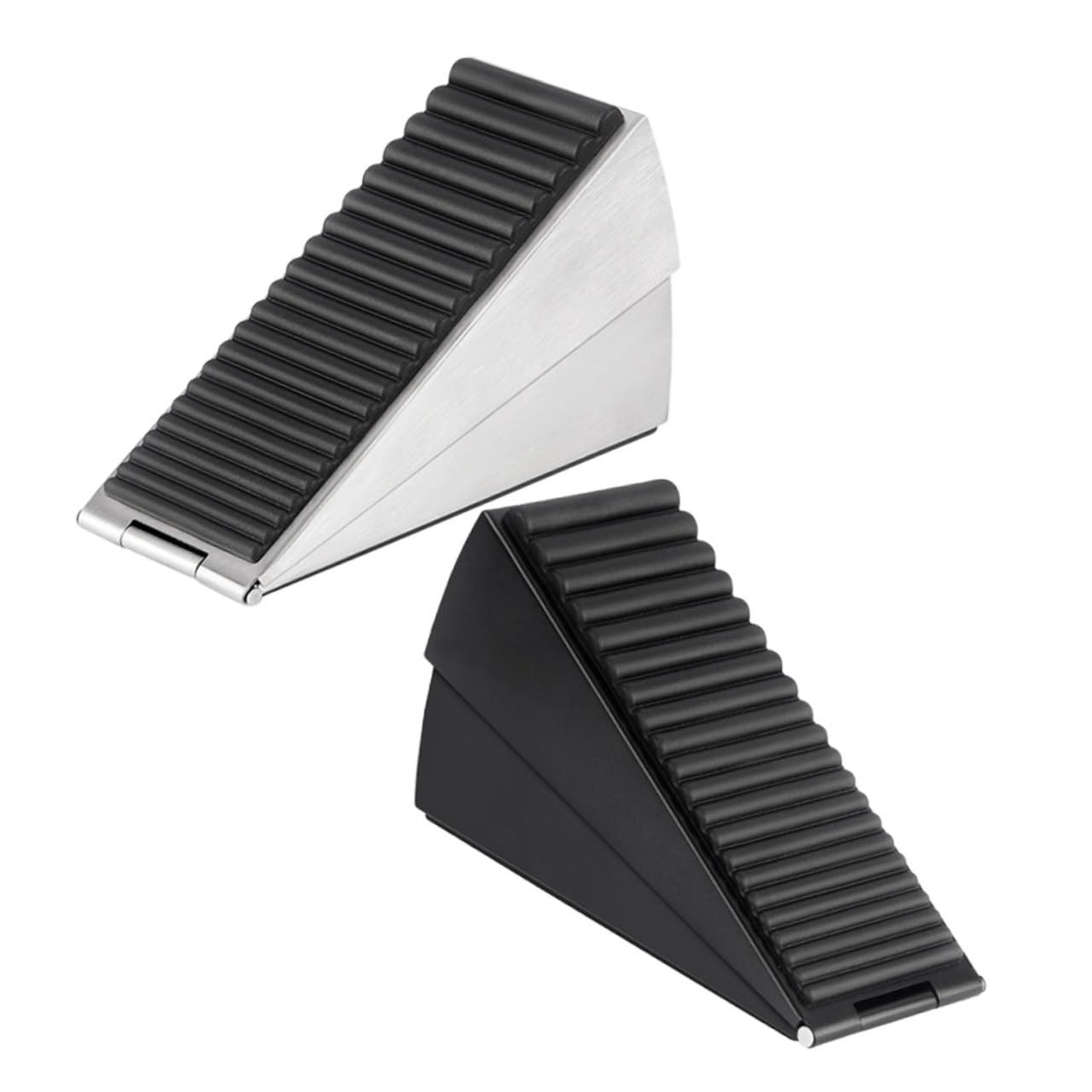 Holibanna 2stücke Türstopper Mit Feder Tragbarer Alarm-türstopper Türblockalarm Für Unterseite Der Tür Sicherheits-türstopper Für Außenbereich Gartentürstopper-keil Türzugstopper