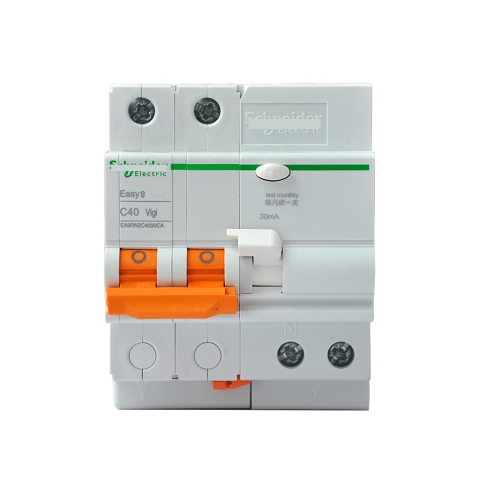 Disjoncteur fuite EA9R 2P C25A 30mA Classe A électricité maison