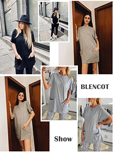 BLENCOT Maglia Donna a Manica Corta per Estate