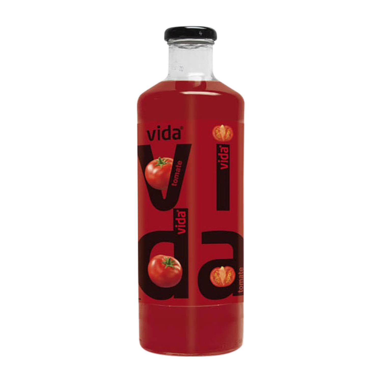 Refrescos y Mixers Caja de 24 unidades Vida Zumo Tomate 1 L