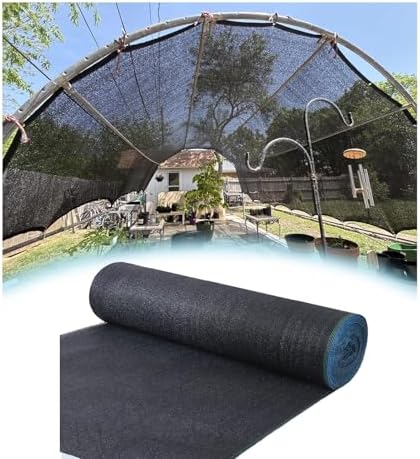 UV Resistant Garden Shade Mesh Net - 30x4m Outdoor Tarp Plant Cover, Tear-Resistant Shade Cloth for Greenhouses & Vegetables, Ideal for Sun Protection & Growth.