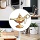 Genie Öllampe,Aladdin Wunderlampe Weihrauch Brenner,Retro Legend Aladdin Lampe Magic Genie Wishing Light,Arabische Genie Lampe,für Home Table Dekoration,Startseite Teekanne Öl Lampe Geschenk (Stil 4)