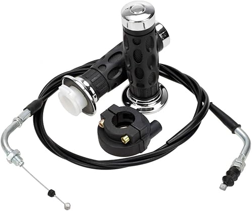 HIAORS Juego de empuñadura giratoria del acelerador de 78 pulgadas para GY6 50cc, 80cc, 125cc, 150cc QMB139 157QMJ Jonway Roketa Nst Taotao Vip