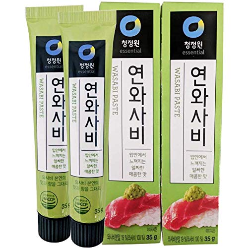 Daesang Essential Wasabi - Tubo de pasta (35 g, 2 unidades)