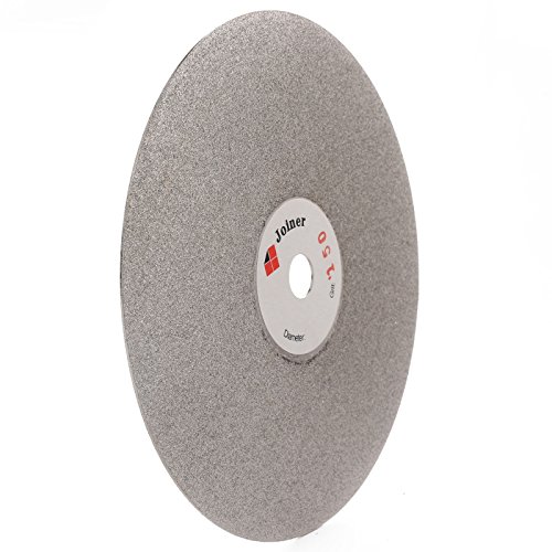 Image of 6 inch inch 150 mm Grit 150 Diamond Grinding Disc Abrasive Wheel Coated Flat Lap Disk Jewelry Tools for Gemstone Glass Rock Ceramics