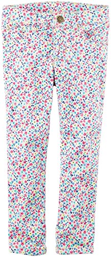 Pantalon fille Carter's 3T imprimé motif fleuri vêtement coton tissé