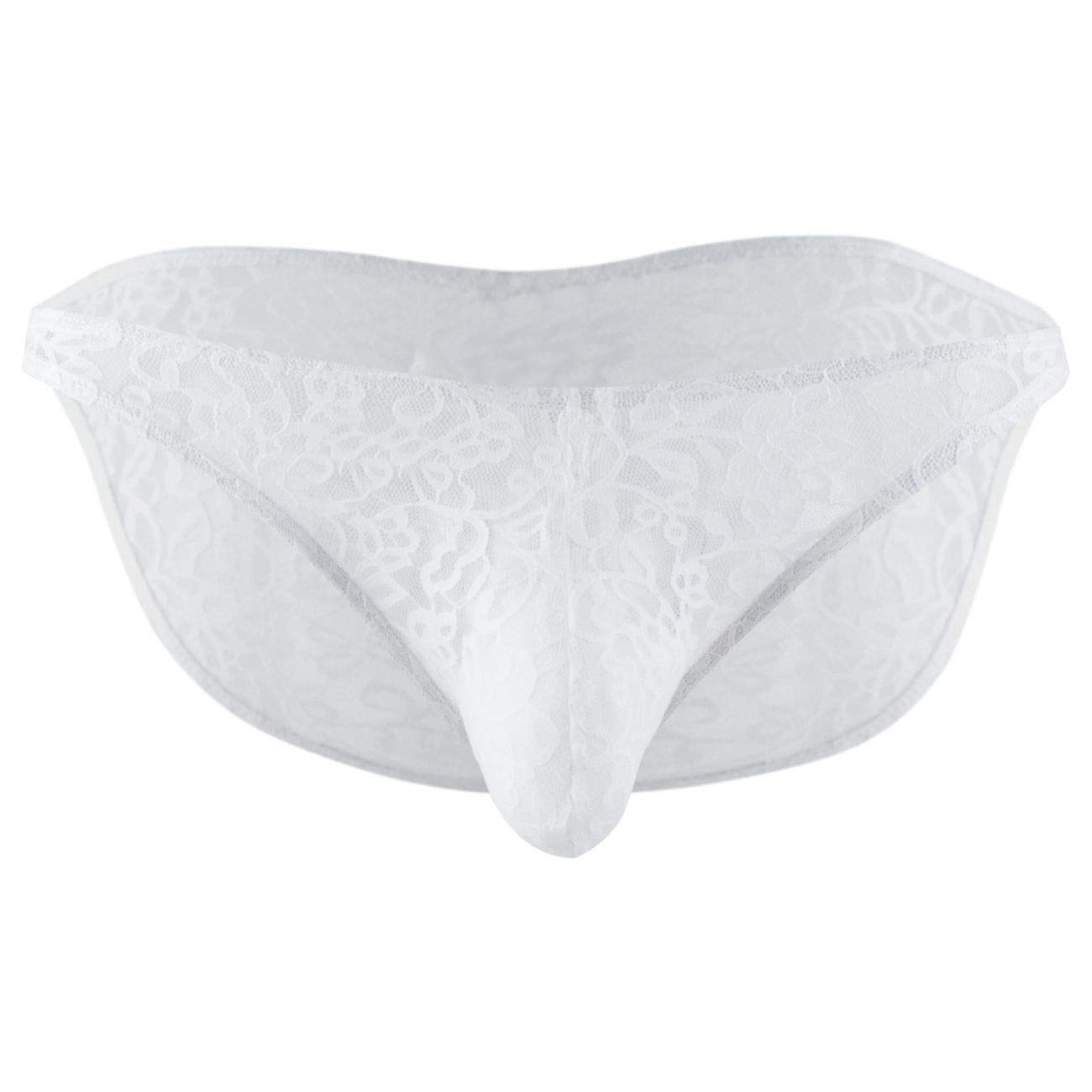 AAYAN BABY Night Wear Undergarments Bikini for Men Lingerie Comfortable and Colorful for Honeymoon Night Medium Size White - 07111