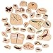 TickiT-73410 Wooden Minibeast Blocks - Set of 33 - Bug Blocks for Toddlers 12m+ - Printed with Real Images - Double-Sided - Thick, Free-Standing Blocks for Role Play