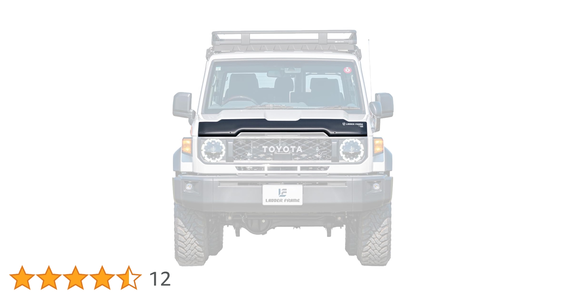 ランドクルーザー70 バグガード GDJ76 楽天市場】【みんカラ大賞受賞】ランドクルーザー70 バグガード GDJ76