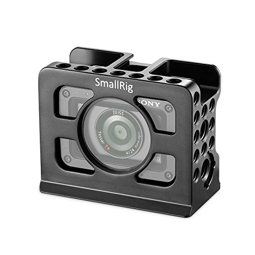 Amazon | SMALLRIG Sony RX0用ケージ コールドシュー内蔵 1/4 3/8ネジ