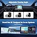 Eonon 8-Core 8GB+128GB Double Din Car Stereo, 10.1 Inch Wireless CarPlay/Android Auto Headunit with WiFi-6, Bluetooth 5.4, Built-in DSP, 4G LTE - UX6K-PRO-MAX