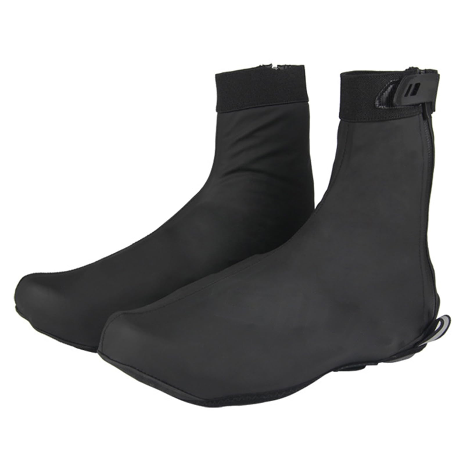 Cubrebota Ciclismo,Cubiertas Impermeables para Zapatos de Ciclismo con diseño de Viento Calzado Reflectante Hombres Mujeres Cubiertas térmicas Reutilizables para Zapatos de Bicicleta MTB
