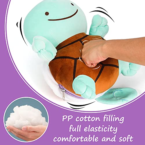 Xefuu 14 Inch Reversible Plushie Ditto Plush Ditto Transform Plush Stuffed Animal Toy Changeable Two Style Soft Figure Doll Pillow For Kids Birthday #TOP4