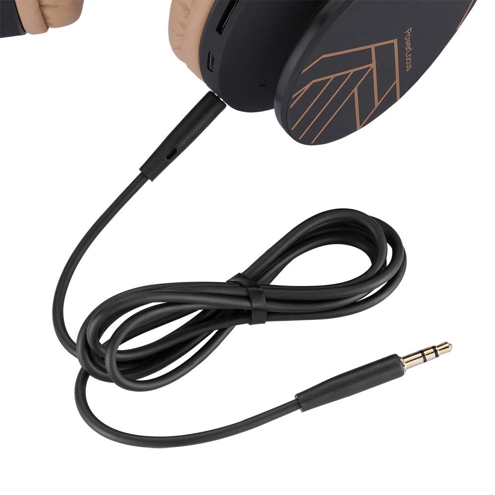 PowerLocus P1 Bluetooth Kopfhörer Kabellos, Wireless 5.0 Bluetooth Kopfhörer Over-Ear, Over Ear Kopfhörer mit mikrofon, Verbesserte Stereo Bass-Sound, Faltbare Kopfhörer für iPhone,Android,PC,iPad,TV