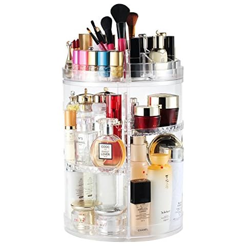 Boxalls 8 Layer Rotating Makeup Organiser Cover