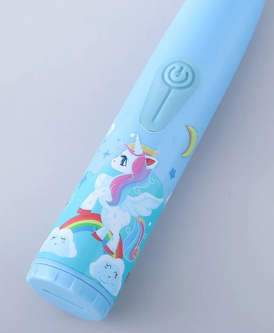 Kids Rechargable Electric Toothbrush Automatic Toothbrush of Cleaning For Age 3-15 Years - Best Return Gift for Kids (Blue) (B0D9Y1GZGC) Amazon Price History, Amazon Price Tracker