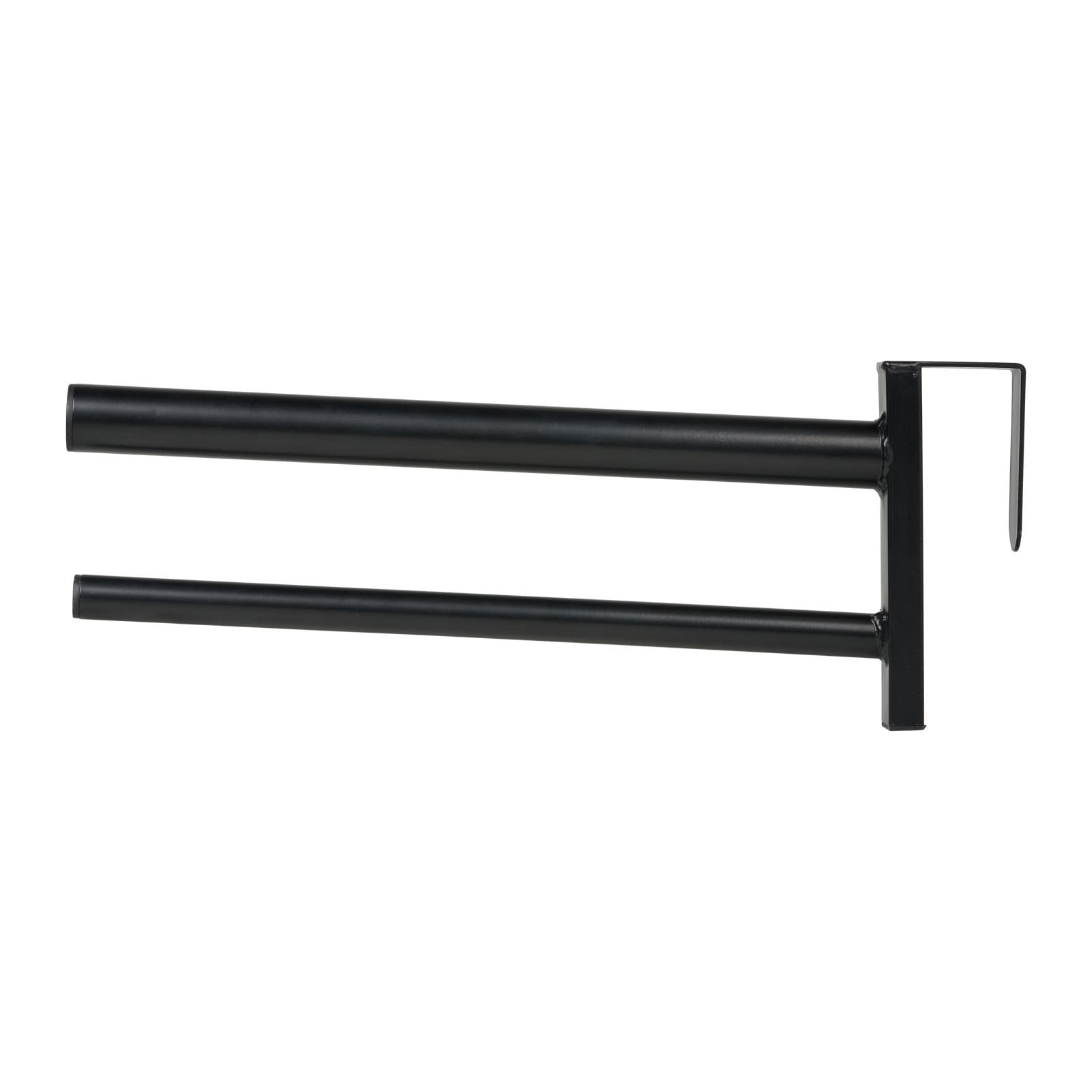 HORZE Tragbarer Sattelhalter mit Zwei Stangen, Schwarz, one Size