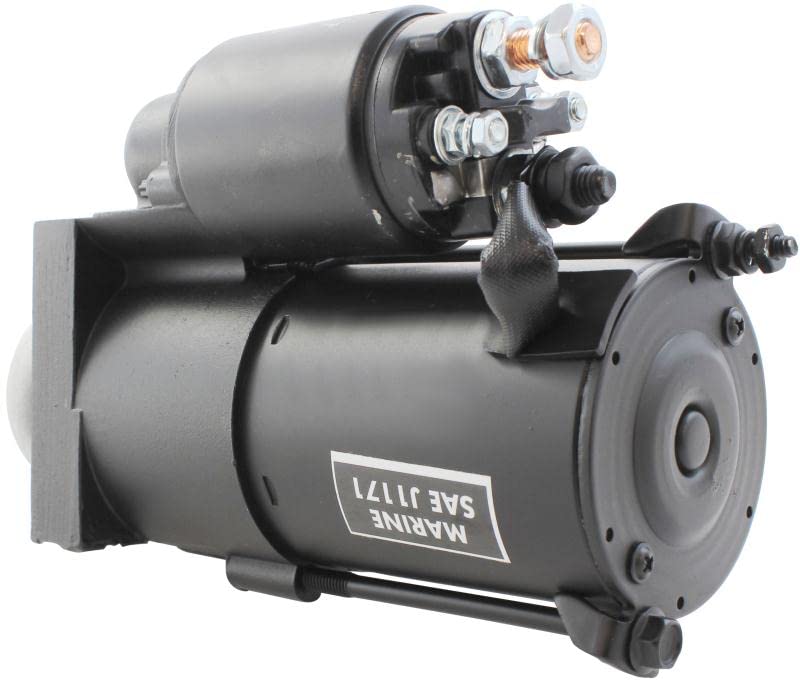 New Premium Grade SAEJ1171 Marine Certified Starter Compatible with Volvo Penta Marine Engine 1994-2007 3.0L-8.2L DPX IPS Replaces 8000282 9000884 50-863007A1 3860566 3660566-3 3857747 3860566