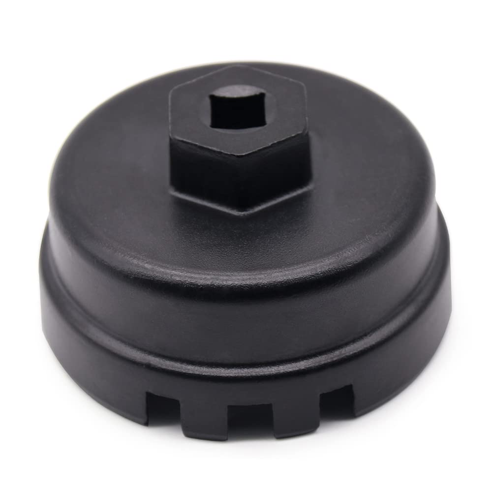 Buy Oil Filter Cap Wrench Tool 64mm 14 Flute for Toyota, Lexus